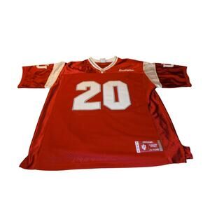 Vintage Majestic Indiana University Football Jersey #20 size LARGE